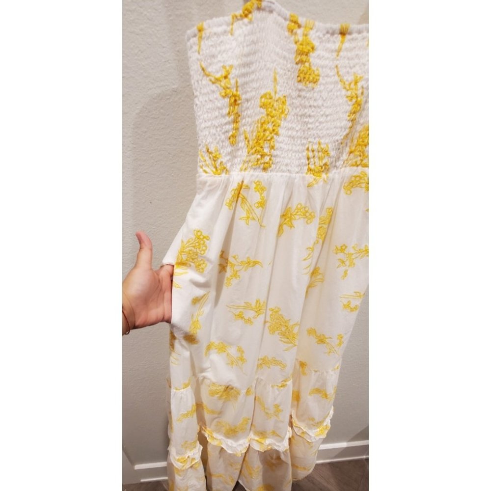 A LOVES A Tie Shoulder Floral Embroidered Dress - Picture 4 of 6